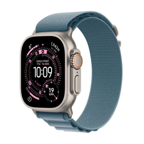 Apple Watch Ultra 3 GPS-Cellular Titanium Case with Alpine Loop-49mm